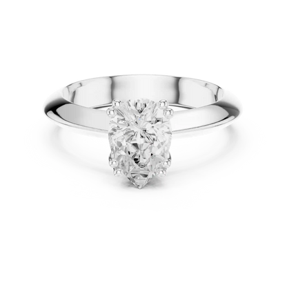 Pear Whisper Vow Diamond Ring