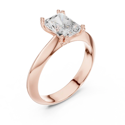 Twin Rivulet Diamond Ring