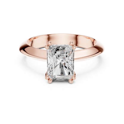 Twin Rivulet Diamond Ring