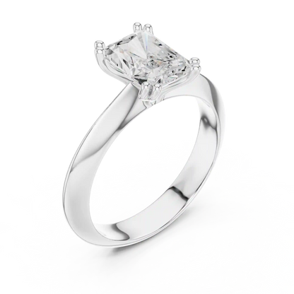 Twin Rivulet Diamond Ring