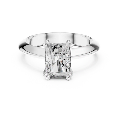 Clean Edge Diamond Ring