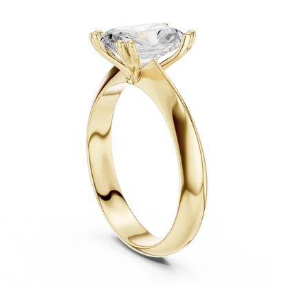 Clean Edge Diamond Ring