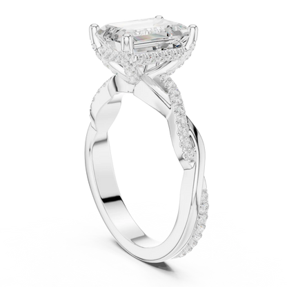 Emeralynne Twist Diamond Ring