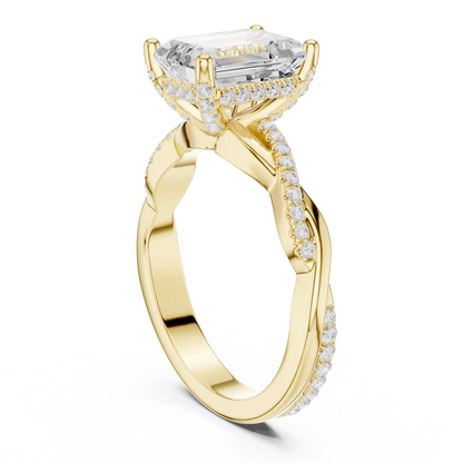 Emeralynne Twist Diamond Ring