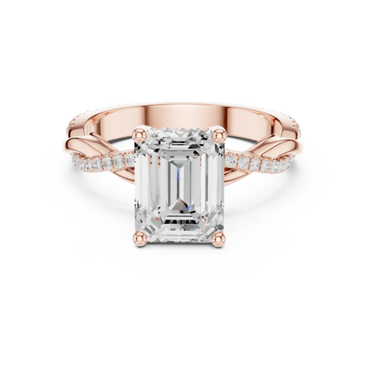 Emeralynne Twist Diamond Ring
