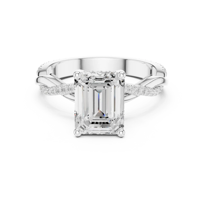 Emeralynne Twist Diamond Ring