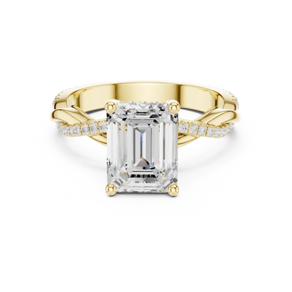 Emeralynne Twist Diamond Ring