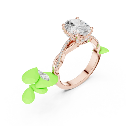 Elowette Diamond Ring