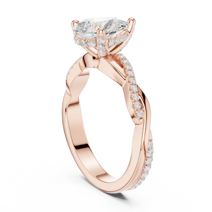 Helix Vow Diamond Ring