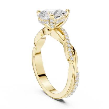 Helix Vow Diamond Ring