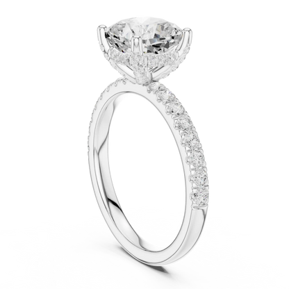 Quiet Grace Diamond Ring