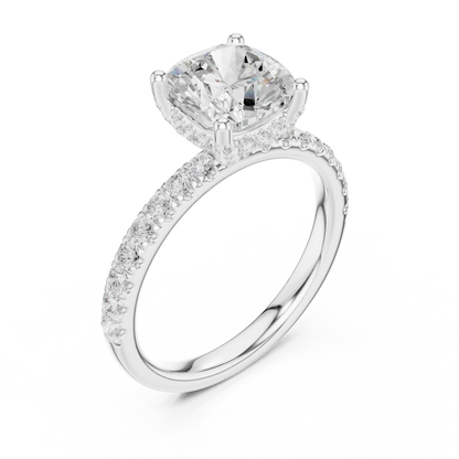 Quiet Grace Diamond Ring