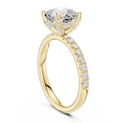 Quiet Grace Diamond Ring