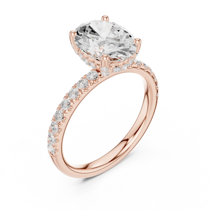 Ovalina Vale Diamond Ring