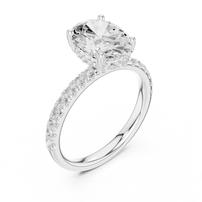 Ovalina Vale Diamond Ring
