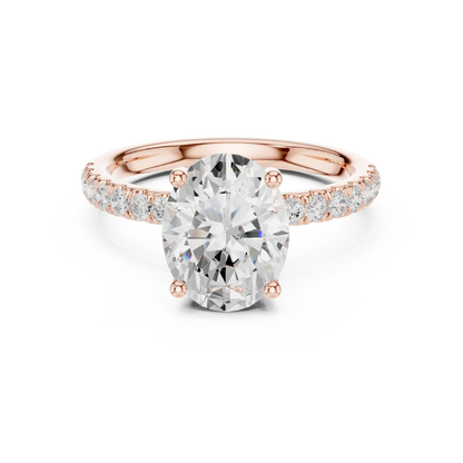 Ovalina Vale Diamond Ring