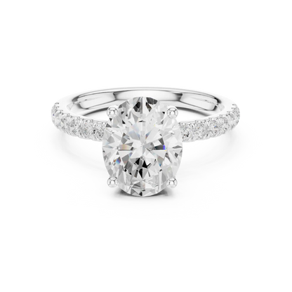 Ovalina Vale Diamond Ring