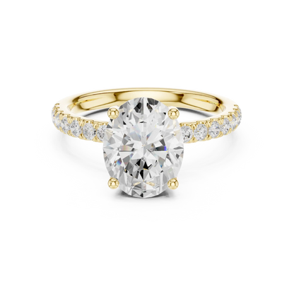 Ovalina Vale Diamond Ring
