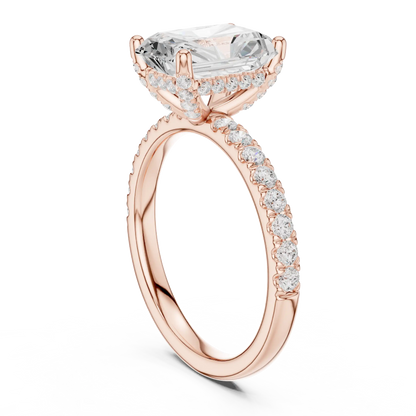 Radiante Diamond Ring