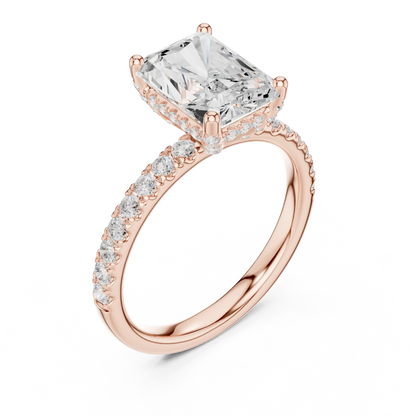 Radiante Diamond Ring