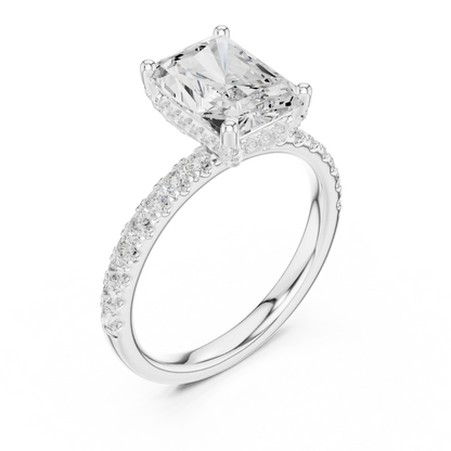 Radiante Diamond Ring