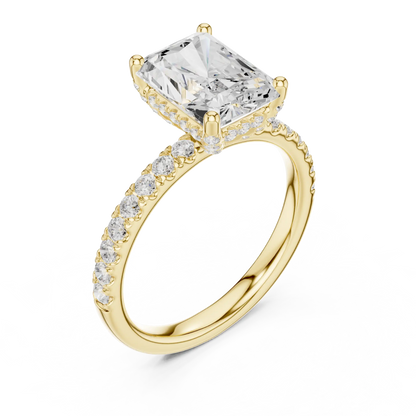 Radiante Diamond Ring
