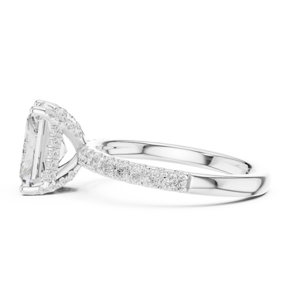 Radiante Diamond Ring