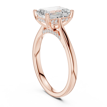 Hidden Spark Diamond Ring