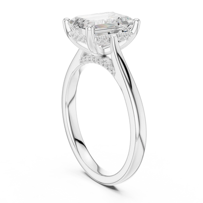 Hidden Spark Diamond Ring
