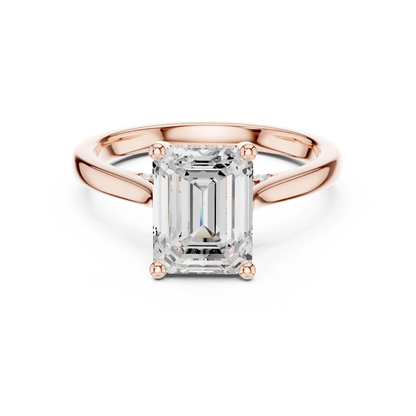 Hidden Spark Diamond Ring