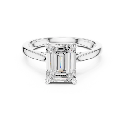 Hidden Spark Diamond Ring