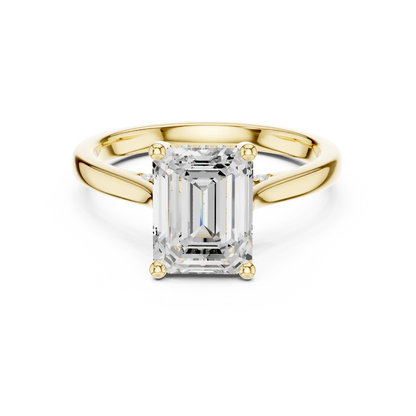 Hidden Spark Diamond Ring