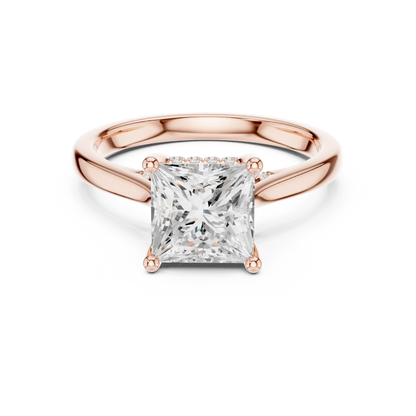 Princessa Vale Diamond Ring