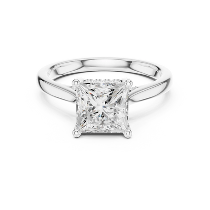 Princessa Vale Diamond Ring