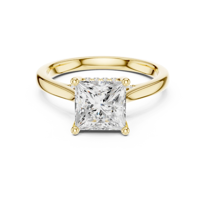 Princessa Vale Diamond Ring