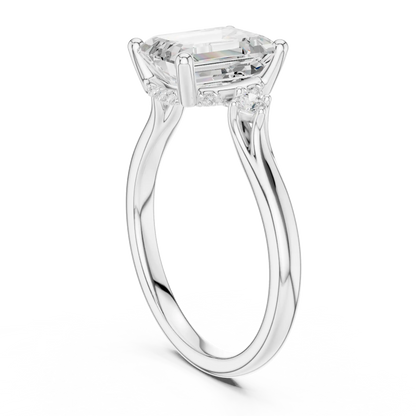 Emeralta Bypass Diamond Ring