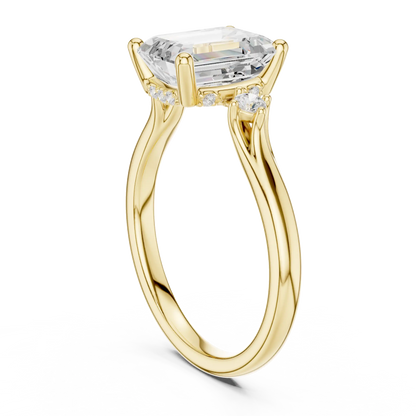 Emeralta Bypass Diamond Ring