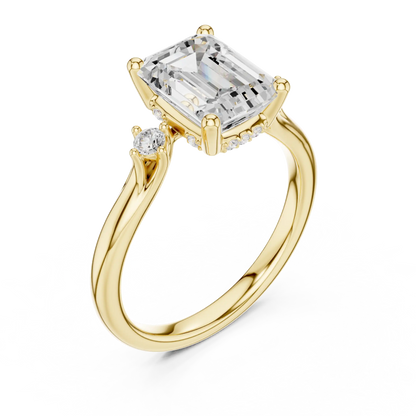 Emeralta Bypass Diamond Ring