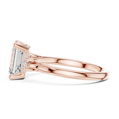 Emeralta Bypass Diamond Ring