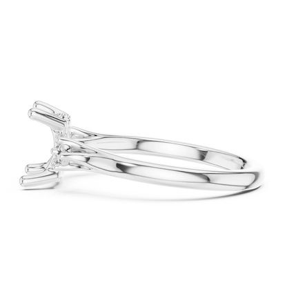 Princessa Halo Diamond Ring