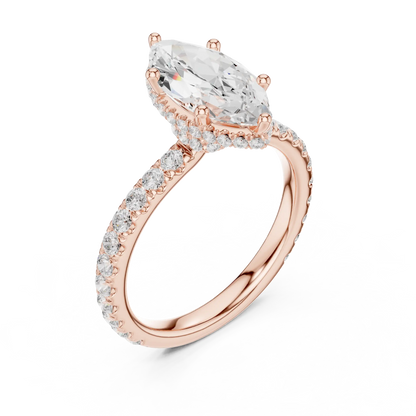 Marquise Whisper Diamond Ring