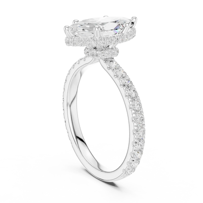 Marquise Whisper Diamond Ring