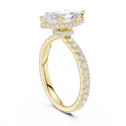 Marquise Whisper Diamond Ring