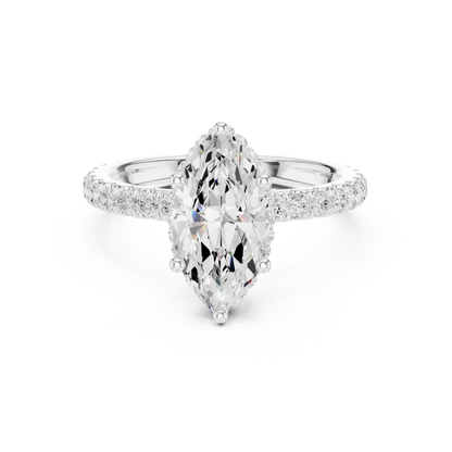 Marquise Whisper Diamond Ring