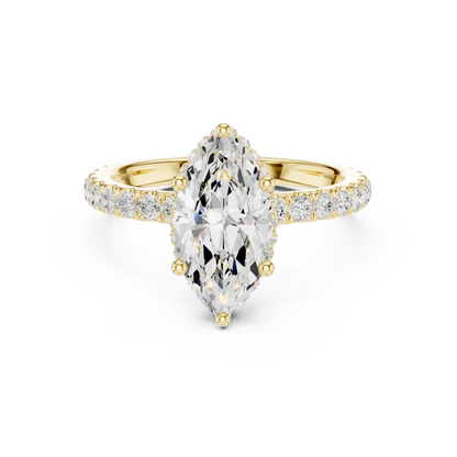 Marquise Whisper Diamond Ring