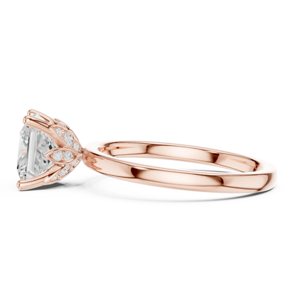 Hidden Wings Diamond Ring