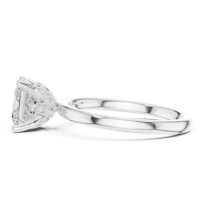 Hidden Wings Diamond Ring