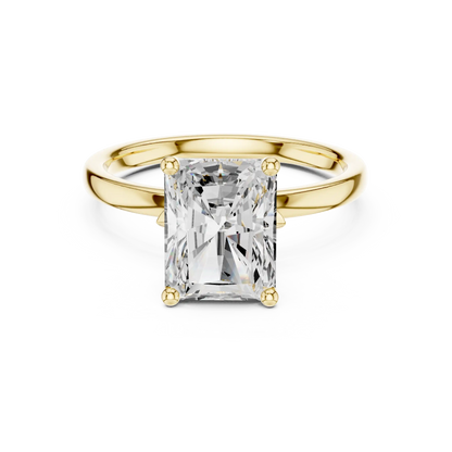 Hidden Petal Diamond Ring