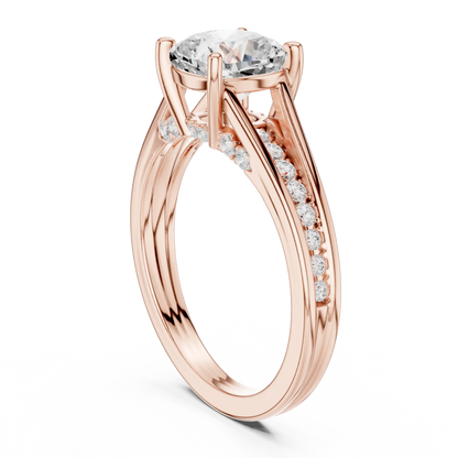 Cadenza Rise Diamond Ring