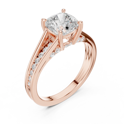 Cadenza Rise Diamond Ring
